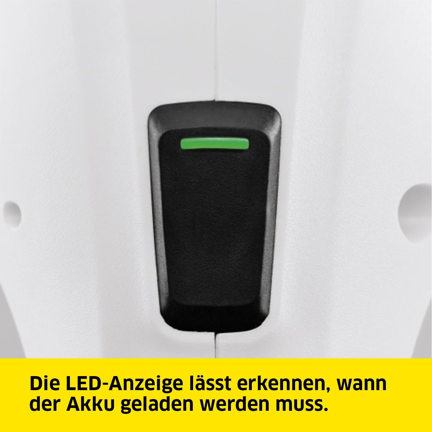 Kärcher Fenstersauger WV 1 Plus, Akkulaufzeit 20 min, LED-Ladezustandsanzeige, Schmutzwassertank 100 ml, Arbeitsbreite 250 mm
