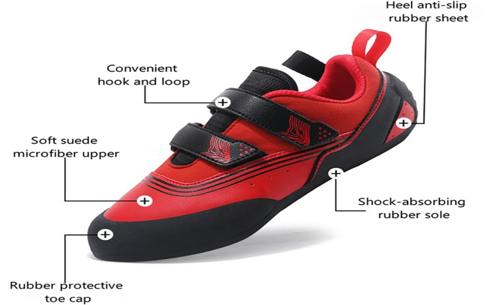 Zapatos de escalada para hombre, mujer y niños, ligeros, antideslizantes, interiores y exteriores