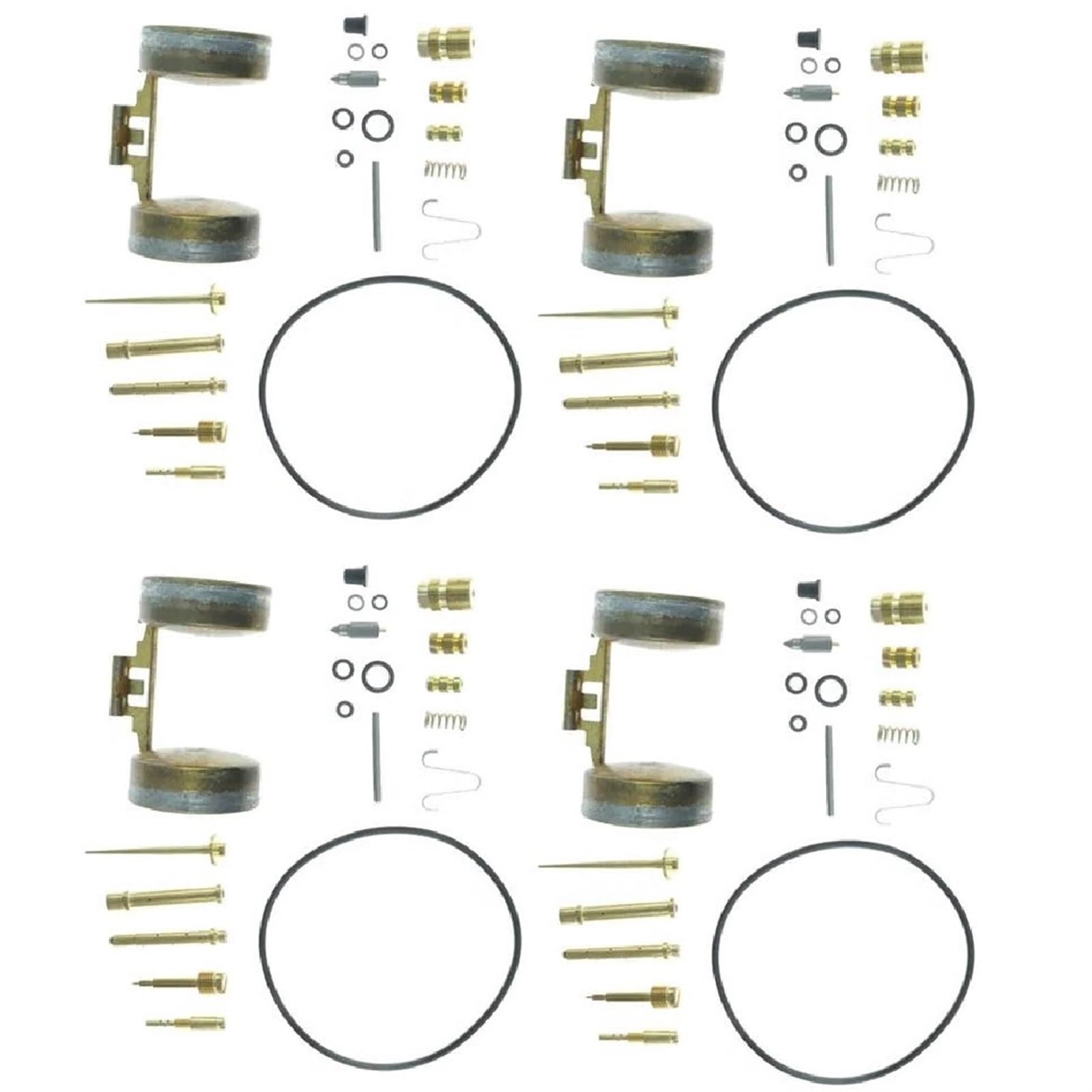16100-354-004 Lot De 4 Kits Réparation Carburateur Moto Kit Reconstruction Joints Pour CB350 Super Sport CL350
