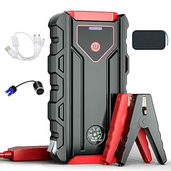 Amazon | ジャンプスターター 12V 車用エンジンスターター