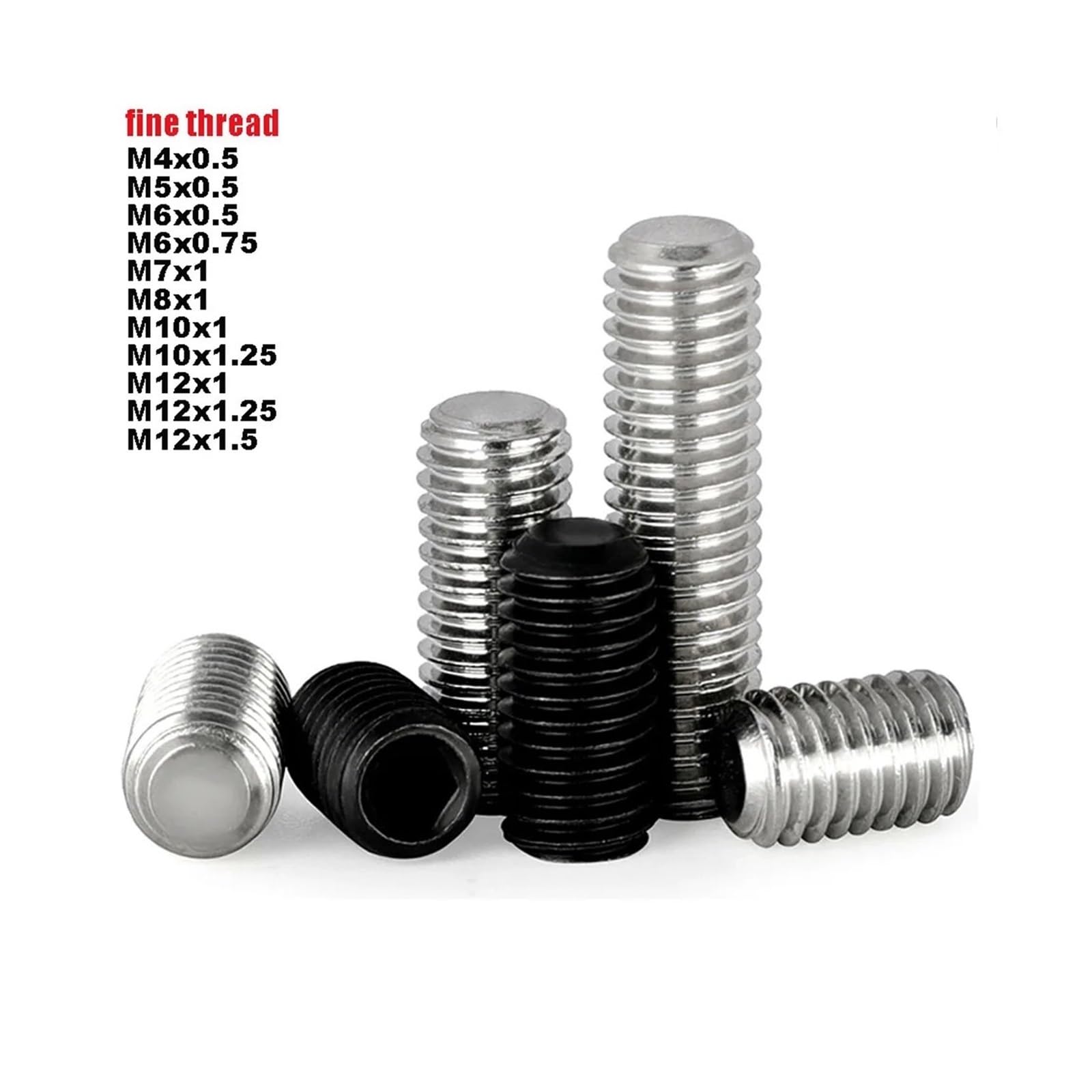 Senkschraube mit Innensechskant M 4 x 35 DIN 7991 Edelstahl Schwarz 1 Stk. - Schrauben Shop