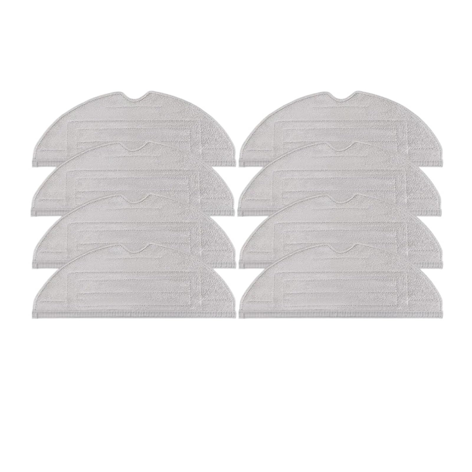 HIZON Mop Cloths ，Compatible For Roborock， S7 S8 S7Maxv Ultra S7Max S8Pro Ultra S7Maxv Plus S8+ S70 S75 T7S/G10/G10S/G10s Pro Vacuum Robot(SET1)