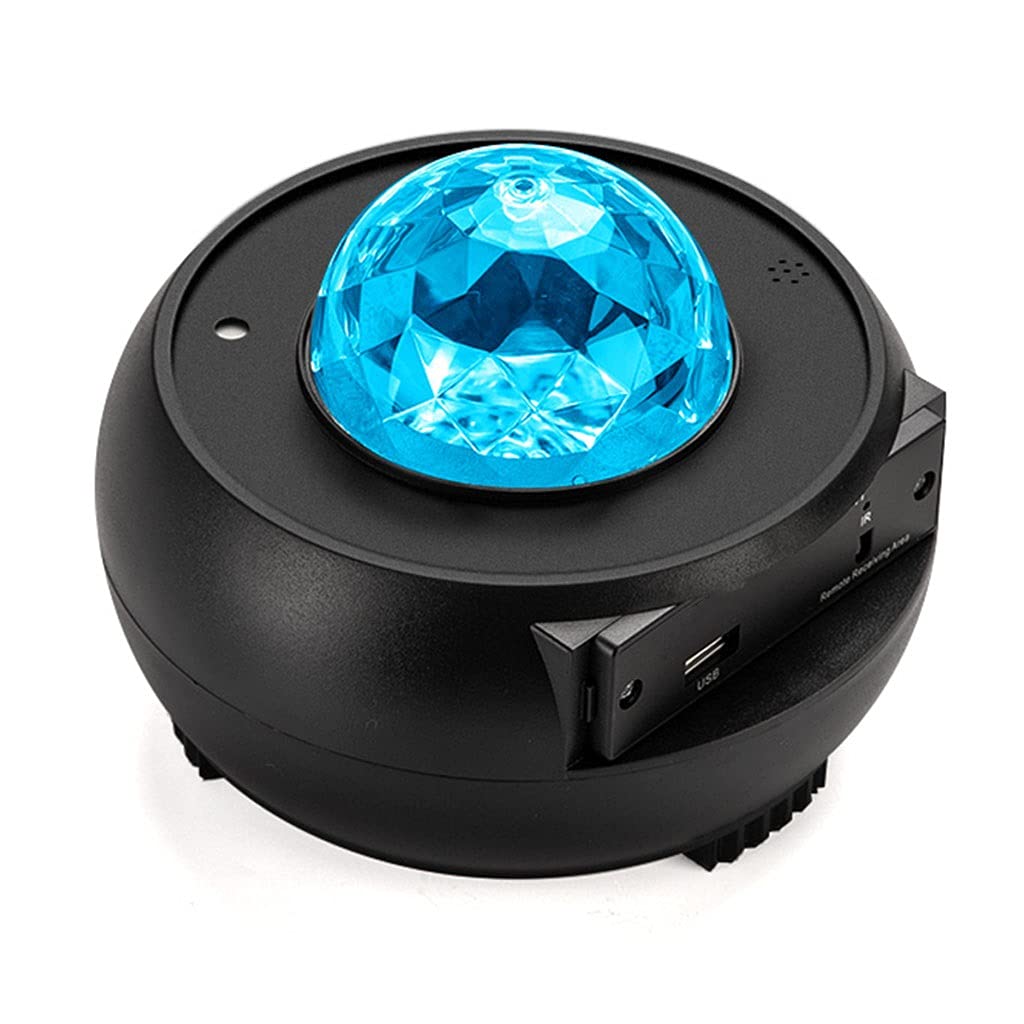ADITAM romántico Cielo Estrellado Galaxia proyector luz Nocturna niño Blueteeth USB Reproductor de música Estrella luz Nocturna lámpara de proyección Colorida Regalos Double The Comfort