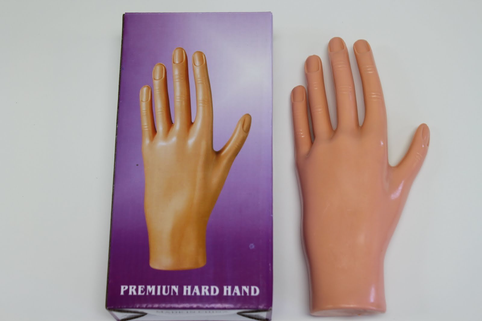 Debra Lynn Practise Hand With Cuticled Fingers (left hand)