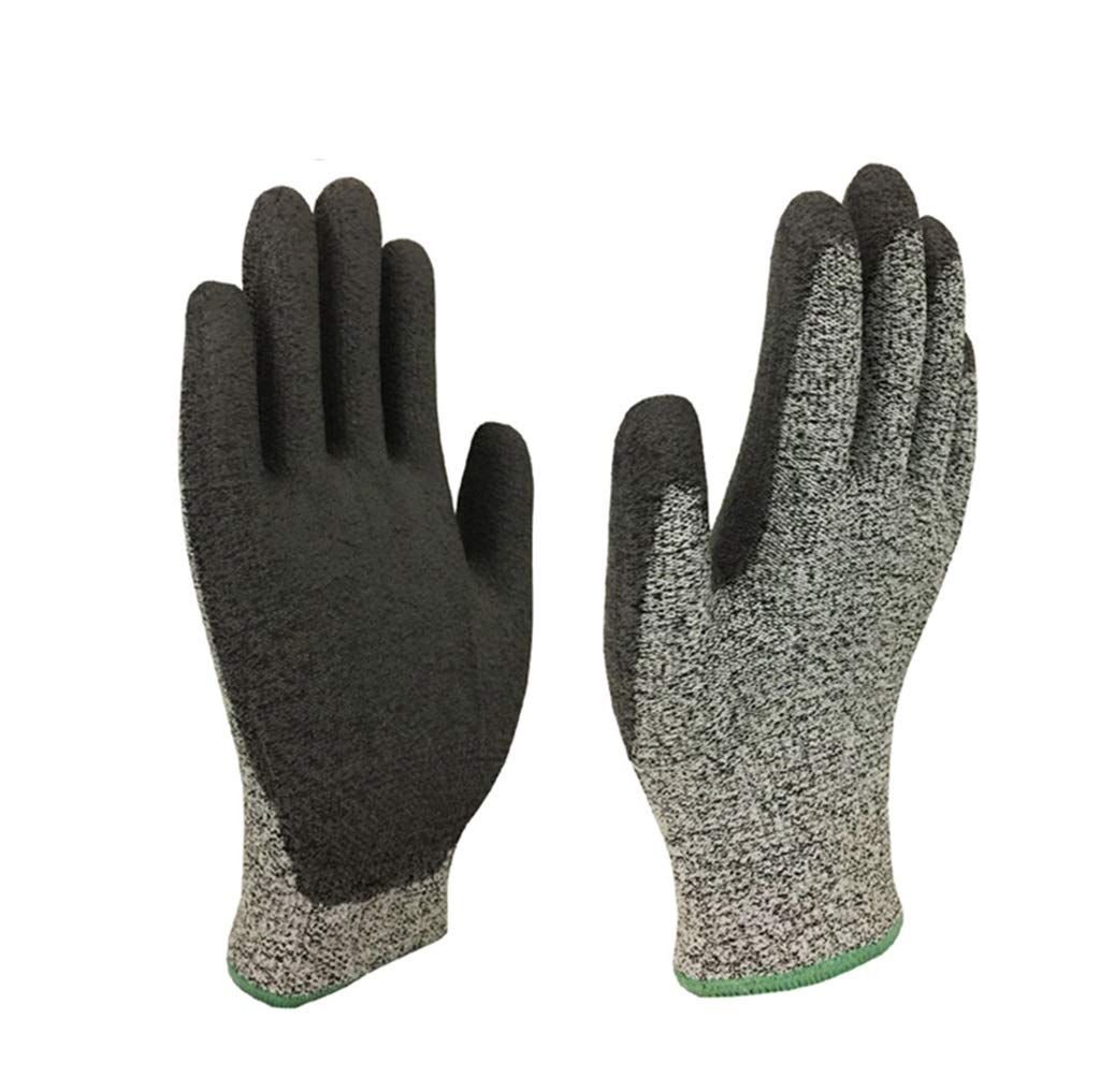 Gants anti-coupure 5 de protection industrielle et extérieure antidérapants