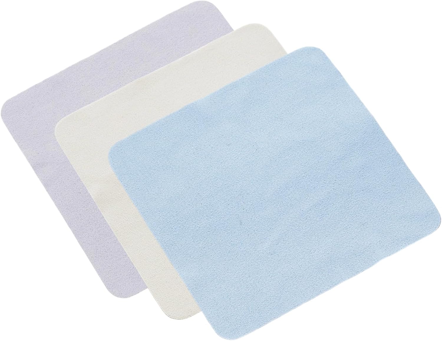 3Pieces Eye Glasses Cleaning Cloth Eyeglass Cleaning For Screen Remove Dirt Fog Fingerprints Portable Glasses Wipe For Travel