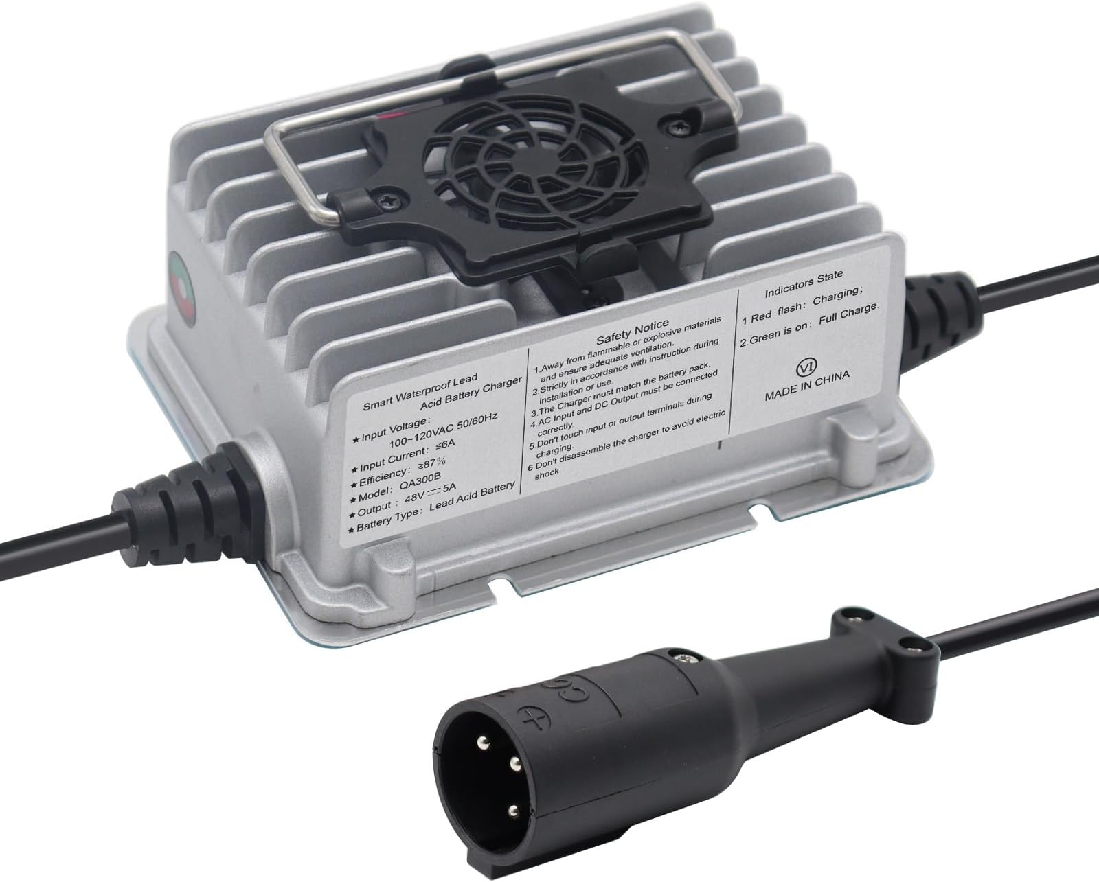 Amazon.com: Golf cart Battery Charger, 48V 13A and 36V 18A Trickle