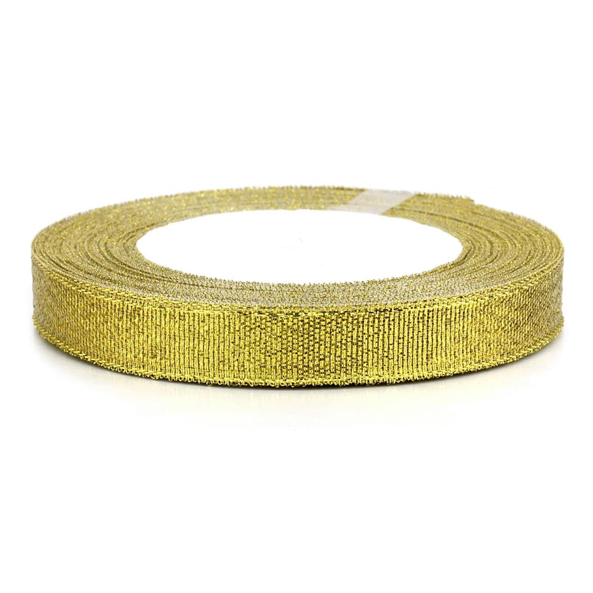 VICIYOO 25Yards Glitter Satin Ribbon Crafts for Wedding Decorative DIY Organza Ribbons Bow Gift Supplies