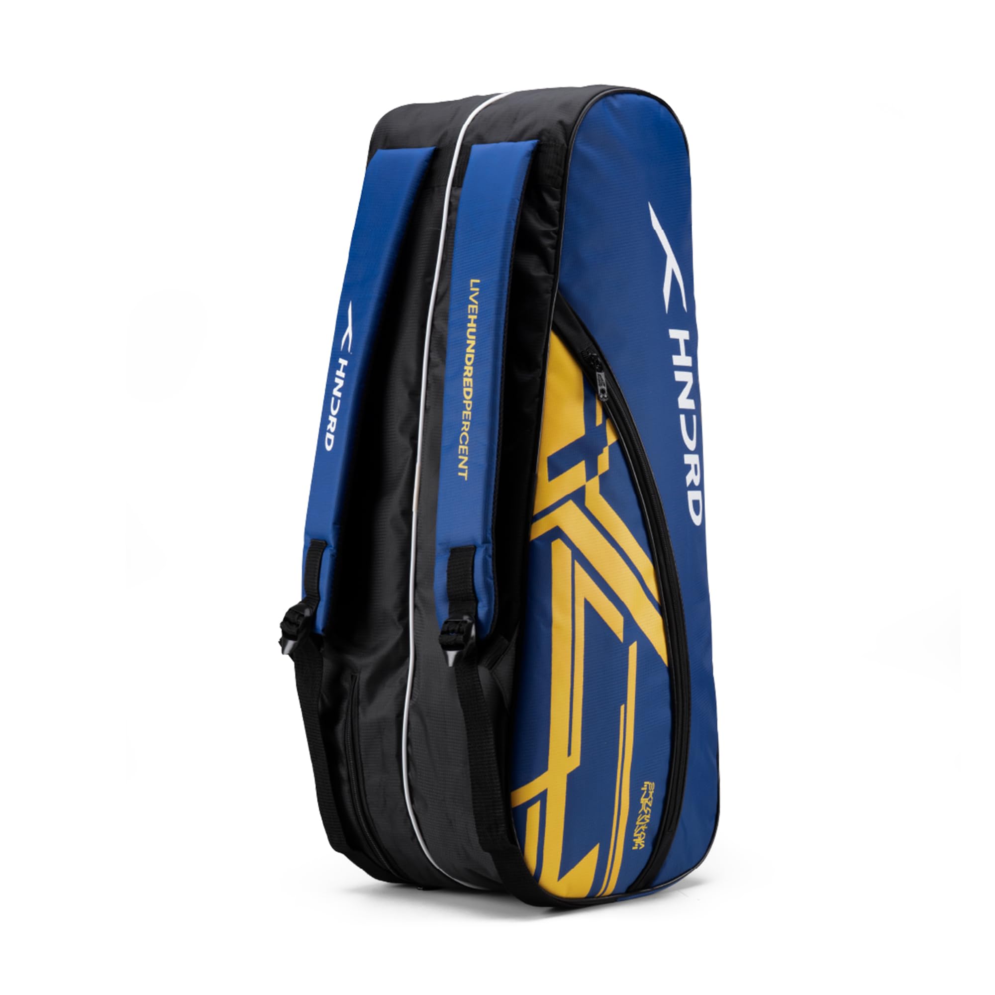 Hundred CosmoGear Max Kit Bag with Dual Climate-Control Compartments | Dedicated Shoe Pocket | Ergonomic Back Straps|for Professional Play |Ideal for Men & Women (Royal Blue)-picture-17