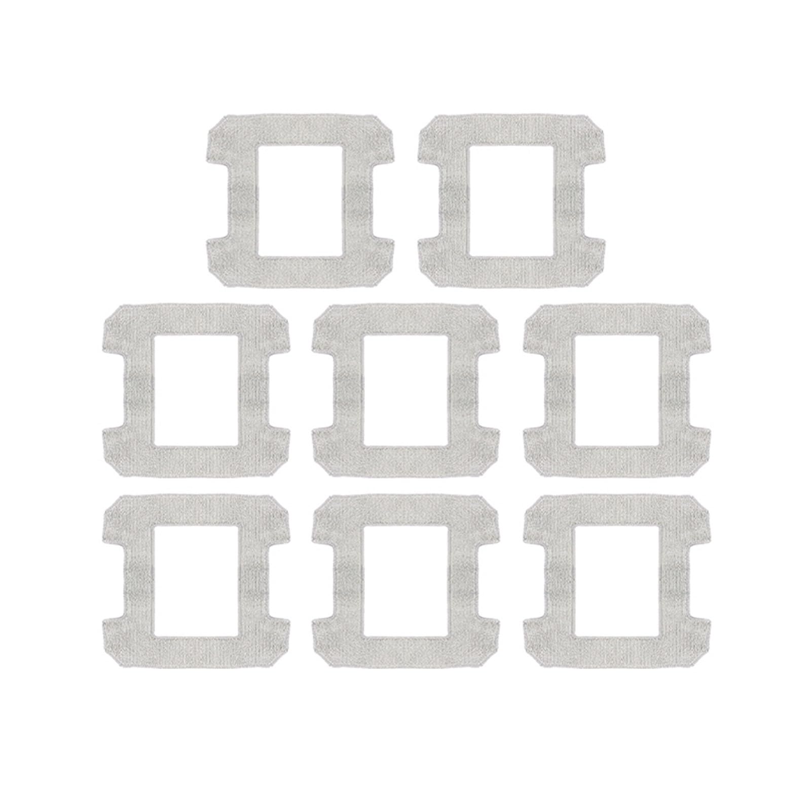 Panno for Lavavetri Robot, Compatibile Con Keworth, Accessori for Lavavetri W1, Straccio Liquido for Pulizia Robot W1S/Pro/W2MINI(8PCS)