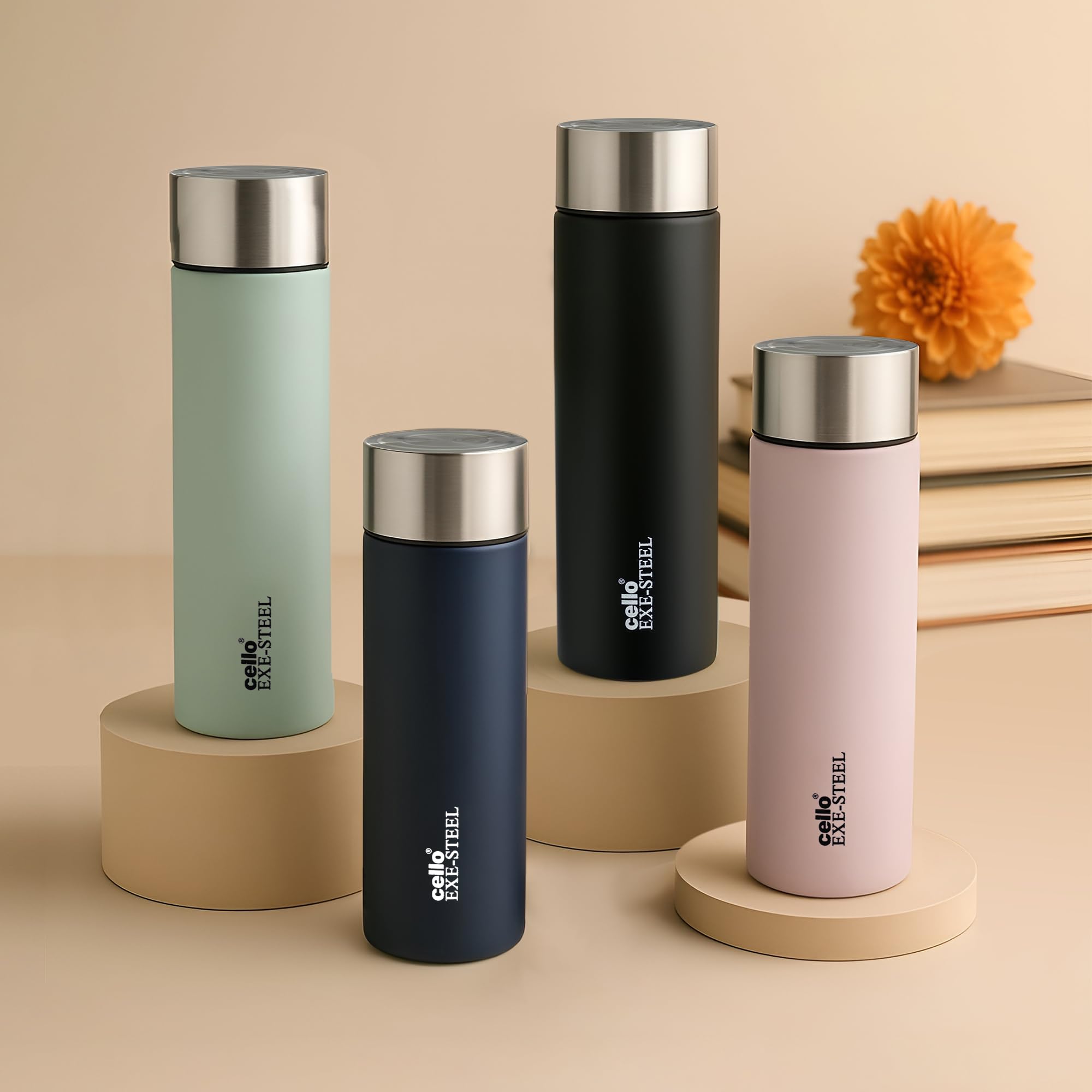 Cello H2O Stainless Steel Water Bottle - 1000ml -8
