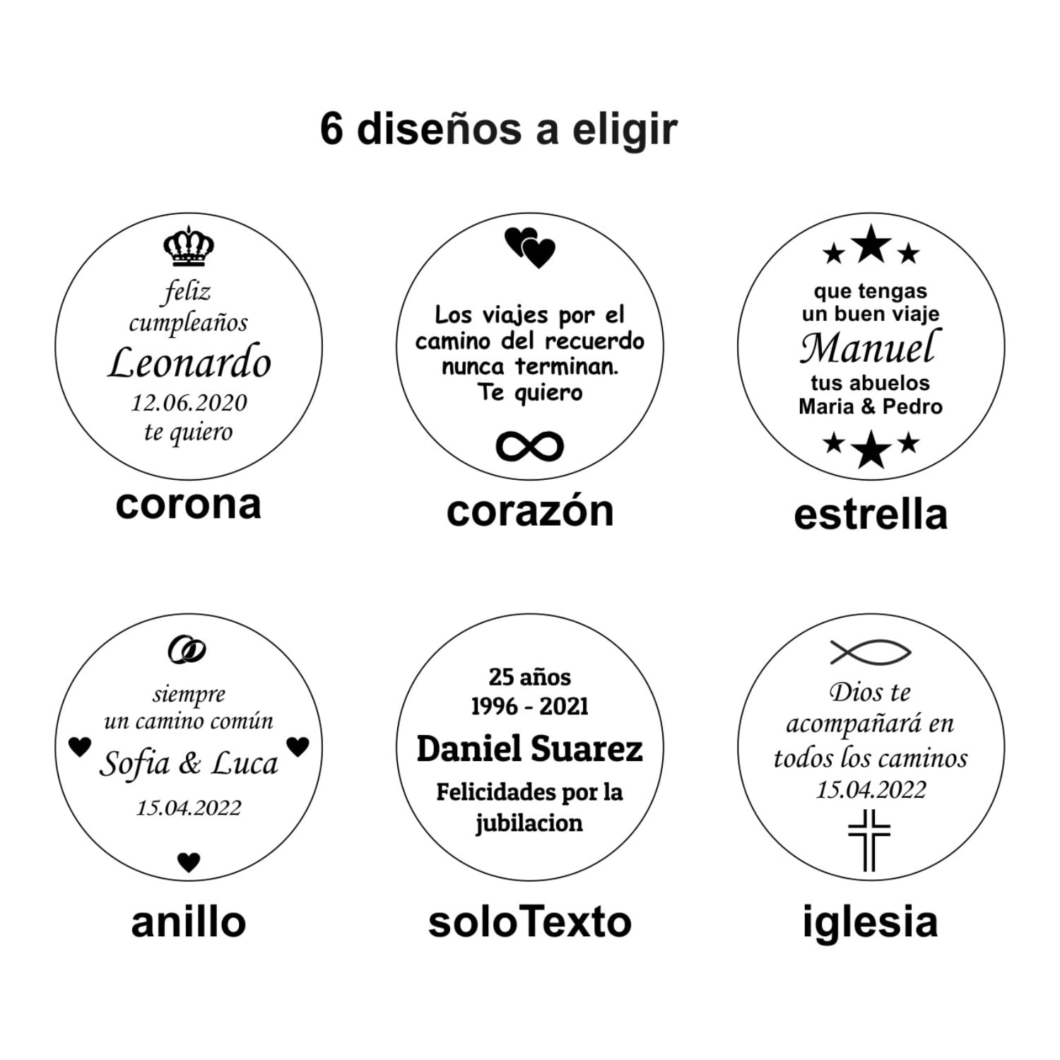 Brújula personalizada de latón pulido con grabado personalizable con tu nombre y texto en diferentes diseños, gran idea de regalo de piel en caja de madera