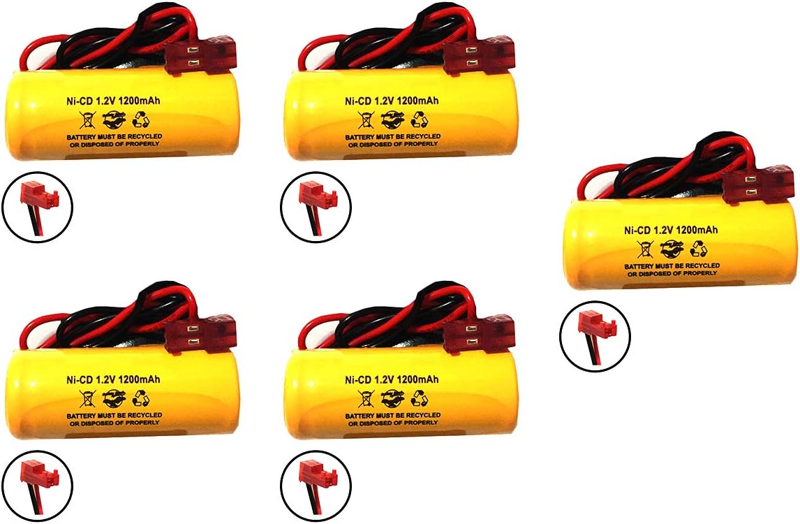 1.2v 1000mah Lithonia NiCad Battery Replacement Emergency Light Exit