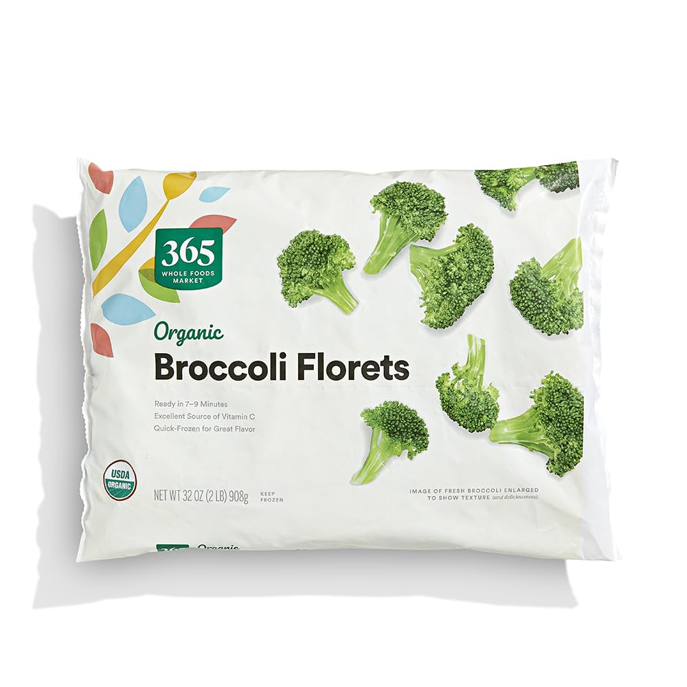 Amazon.com: 365 by Whole Foods Market, Florets Broccoli Organic
