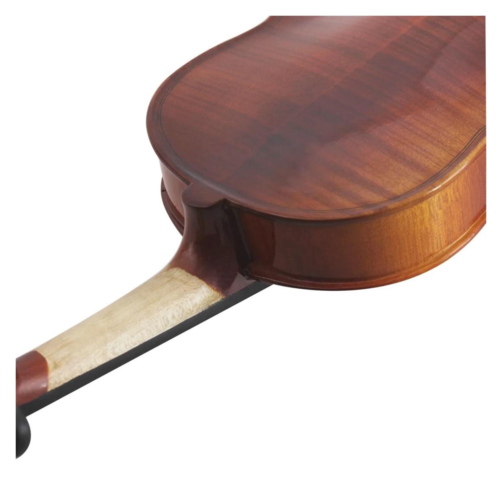 1/4 Zestaw Skrzypcowy Akustyczny Z Litego Drewna Lipowego Instrument Strunowy Z Futerałem I Smyczkiem Instrumenty Strunowe Skrzypcowe(3/4)