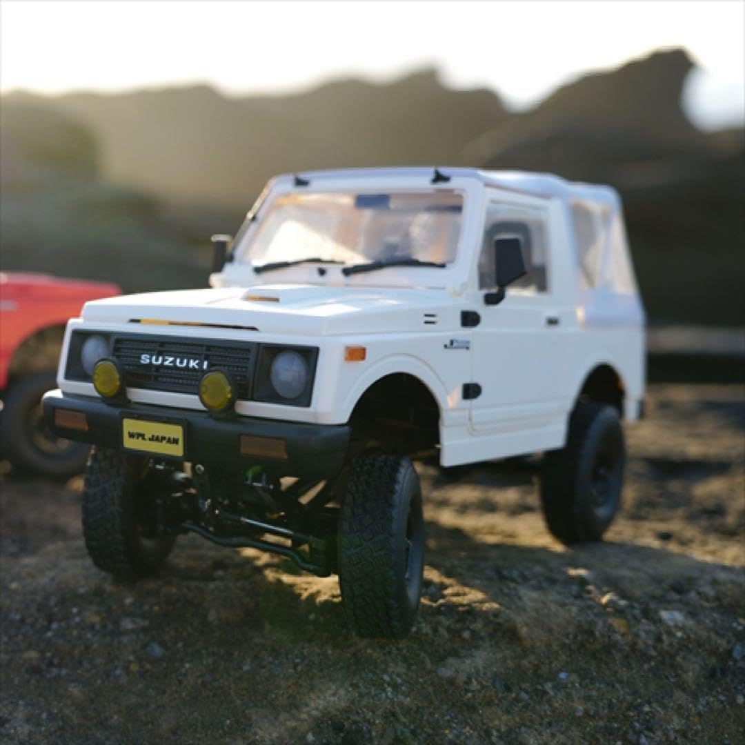 Amazon | ジムニー（JA11C) C74-1 RTR ラジコン ホワイト 幌