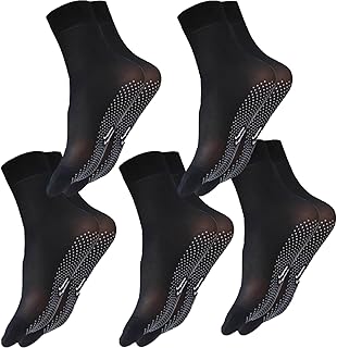 Angelslim Tourmaline Ionic Body Shaping Stretch Socks, Tourmaline Pain Relief Socks for Women Men