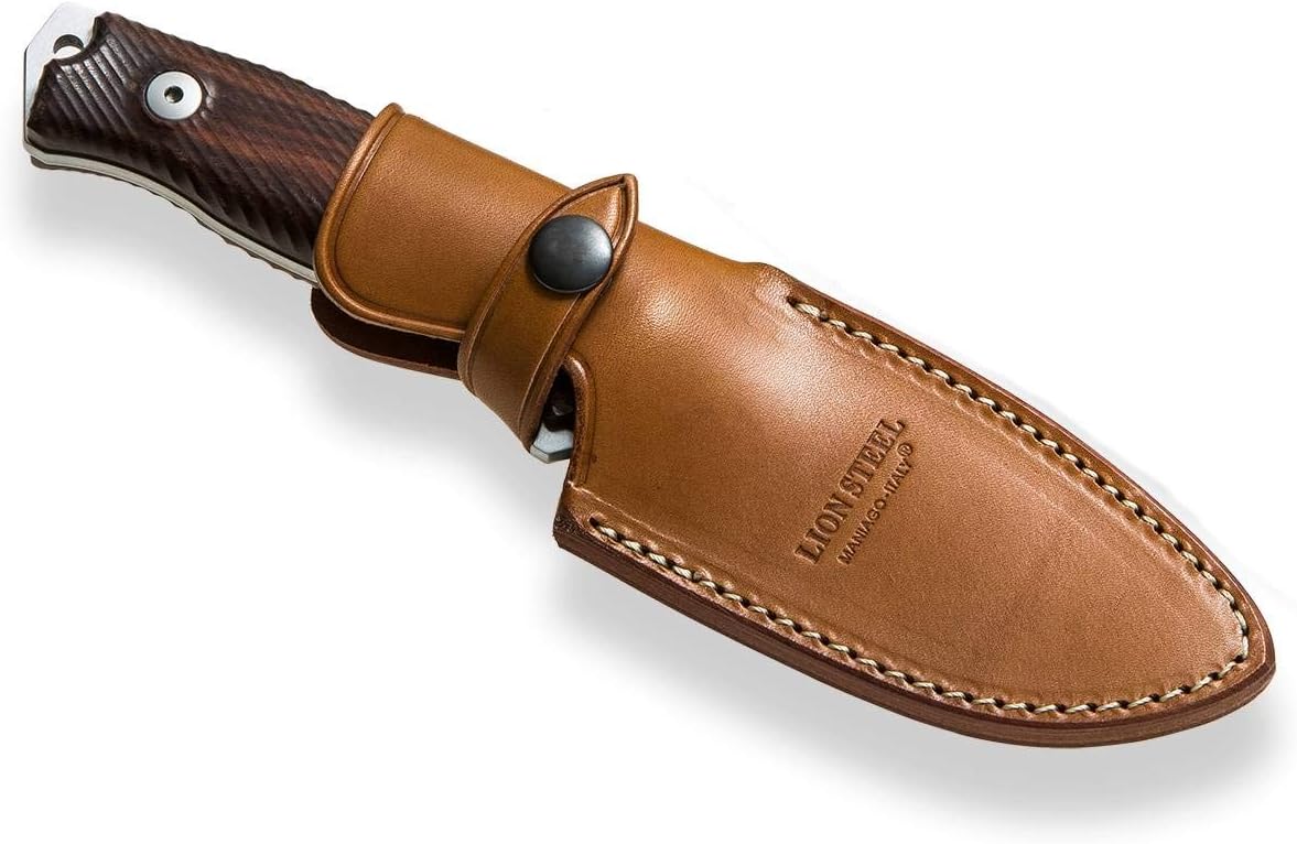 Crаzу Dеаlѕ LionSTEEL M5 Fixed Blade Outdoor and Camp Knife – Sleipner Steel Blade, Wood, G10 or Micarta Handles, Torx T8 Screws, Sheath Included, Santos, Stainless Blасk Frіdау - 60% оƒƒ LionSTEEL M5 Fixed Blade Outdoor and Camp Knife – Sleipner Steel Blade, Wood, G10 or Micarta Handles, Torx T8 Screws, Sheath Included, Santos, Stainless