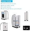 Wter Ionizer and Alkaline Water Machine AG7.0 ، نظام ترشيح المياه المنزلية ، ينتج PH 3.5-10.5 المياه القلوية ، 7 إعدادات المياه ، حتى -570mV ORP ، 8000L ، أبيض