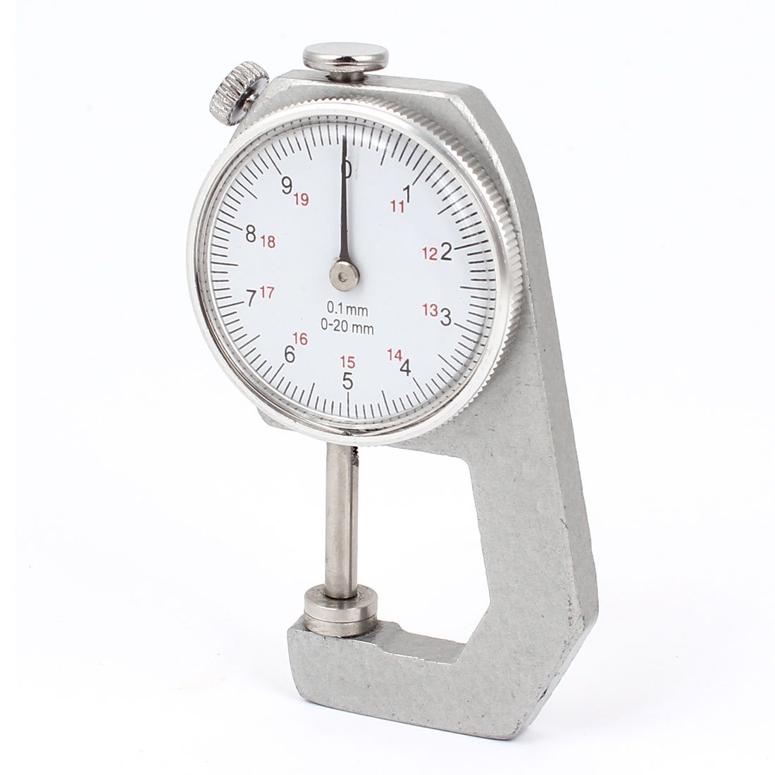 Aexit Round Shaped Reference Gauges Dial 0-20mm 0.1mm Accuracy Thickness Gauge Measuring Feeler Gauges Hand Tool
