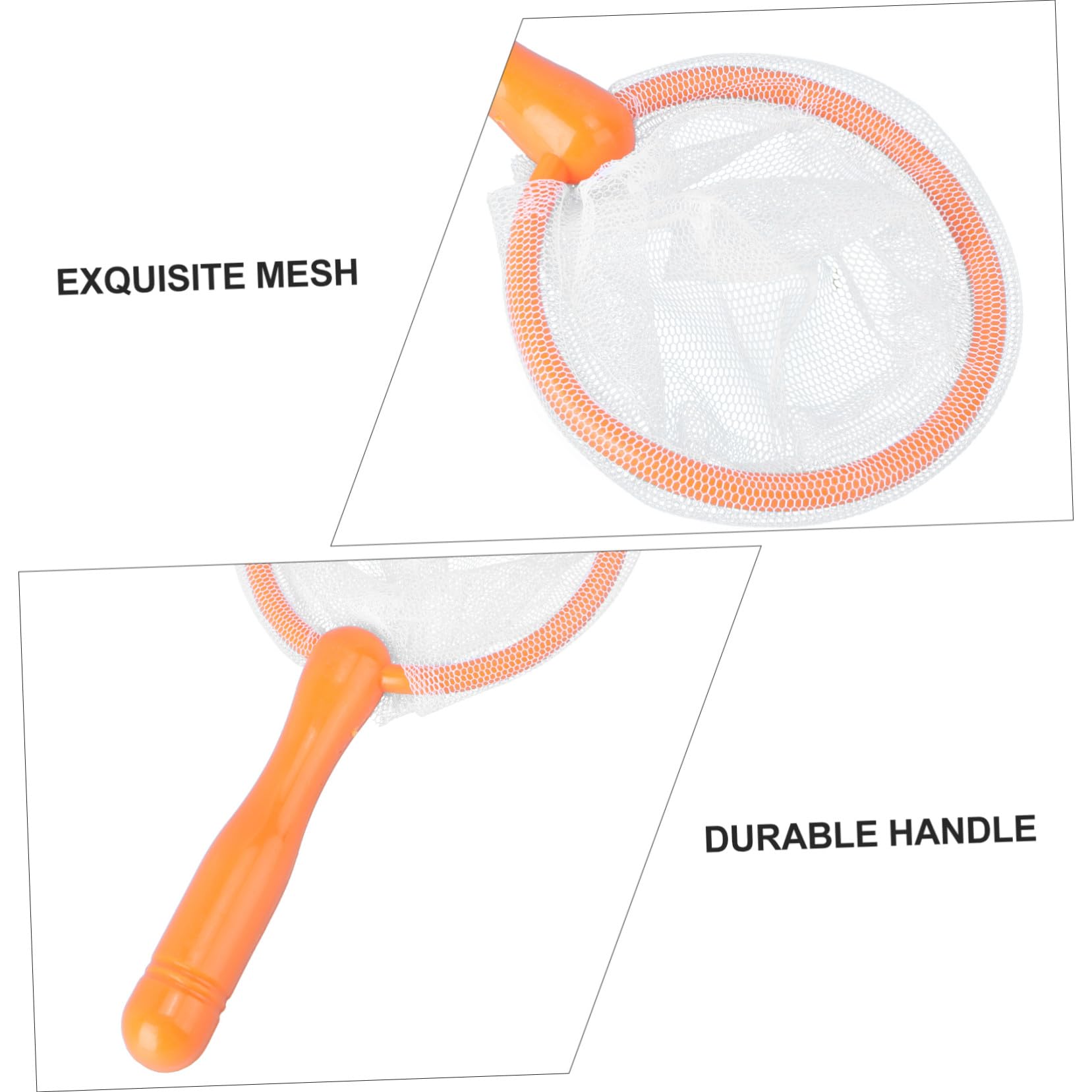 Filet de Pêche Jouet pour Garçon et Filles, Lot de 10, Plastique