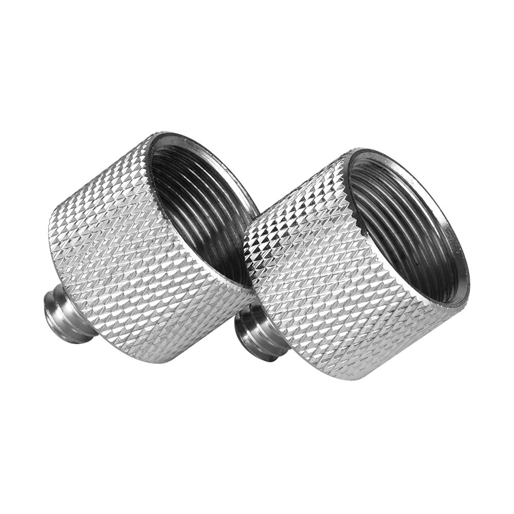 Adattatori Filettati Per Microfono - 5 Pezzi, Rame, Maschio 3/8 A Femmina 5/8 Pollici - Foto 8