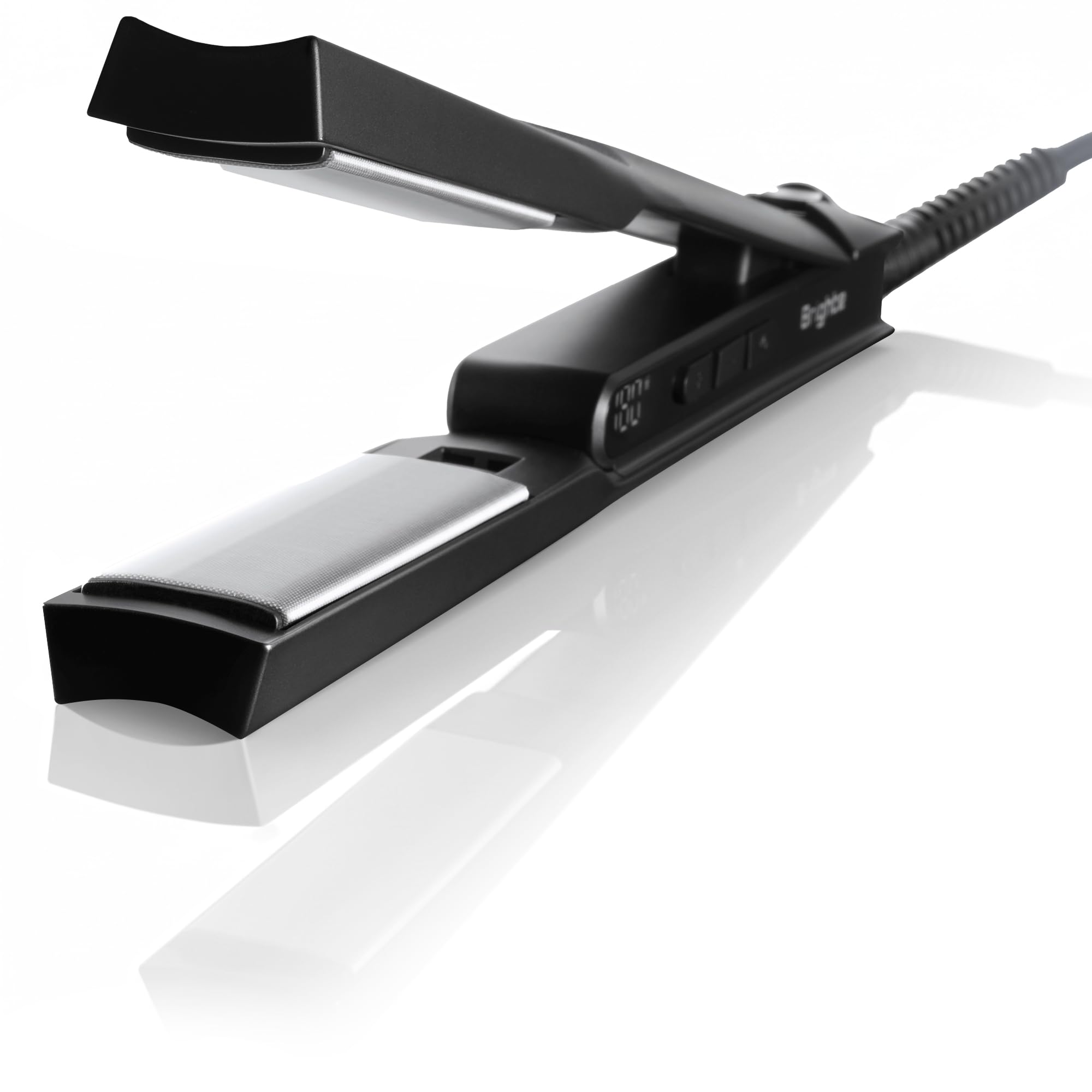 Amazon | Brighte ブライト 3D SILK STRAIGHT IRON BLACK ブラック
