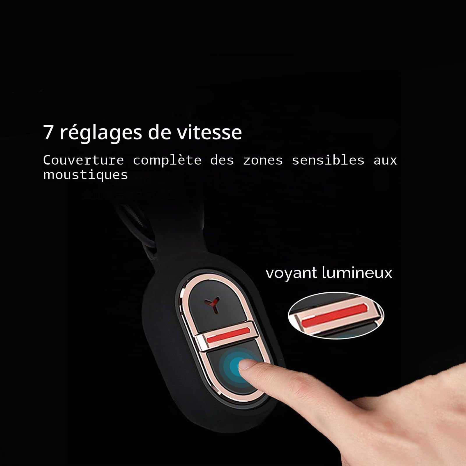 Répulsif Ultrasonique De Moustique Répulsif Anti-nuisible Ultrasons Portable Anti-Tiques Anti-Parasites - Porte Clé - Pendentif Répulsif Anti-puces, Moustiques, Tiques