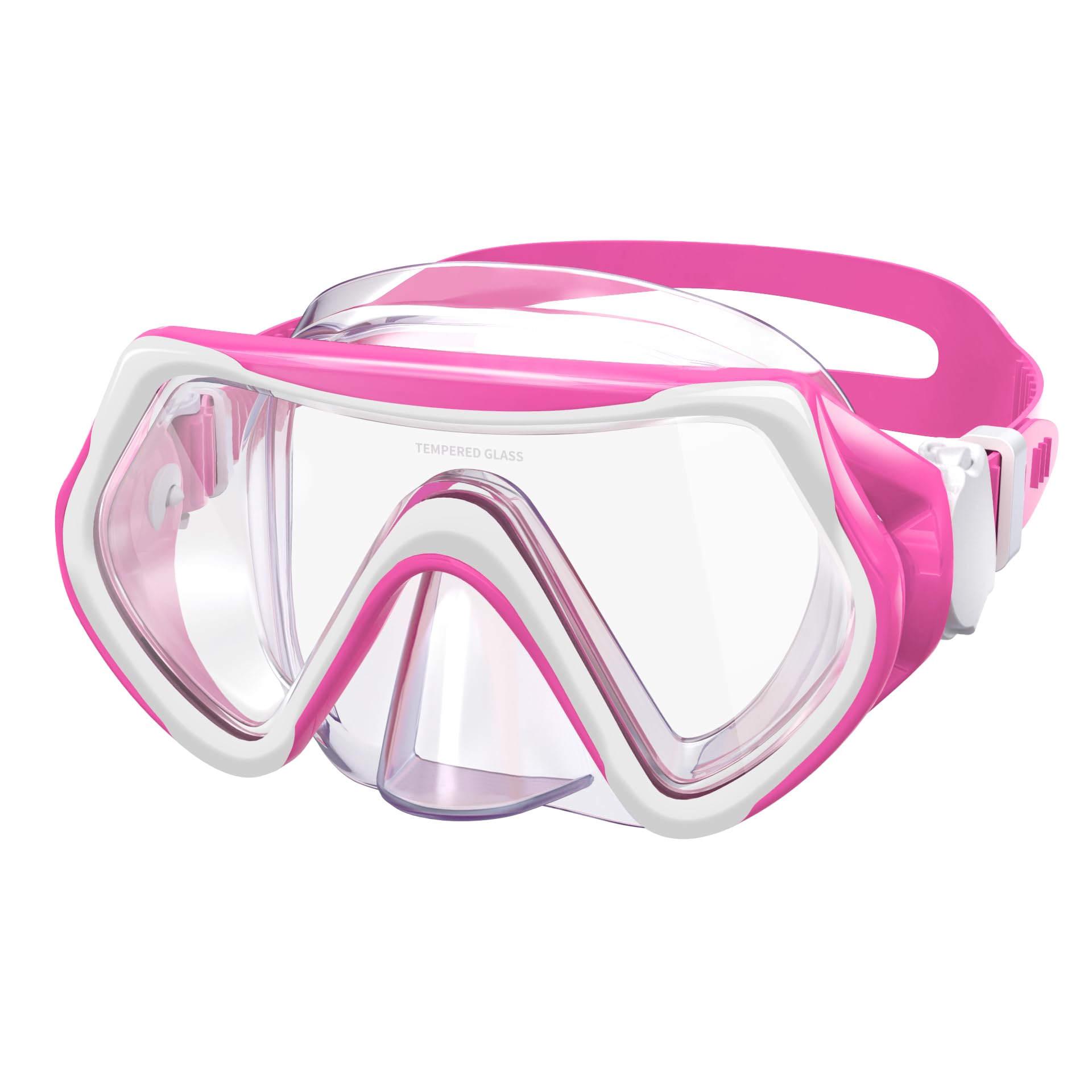 Findway Taucherbrille Kinder,Schwimmbrille Kinder Schnorchelmaske für Jungen Mädchen Jugendliche,Tauchmaske mit Nasenabdeckung 180°Panorama HD Anti Nebel Anti-Leck Taucherbrille für Kinder 4-16 Jahre