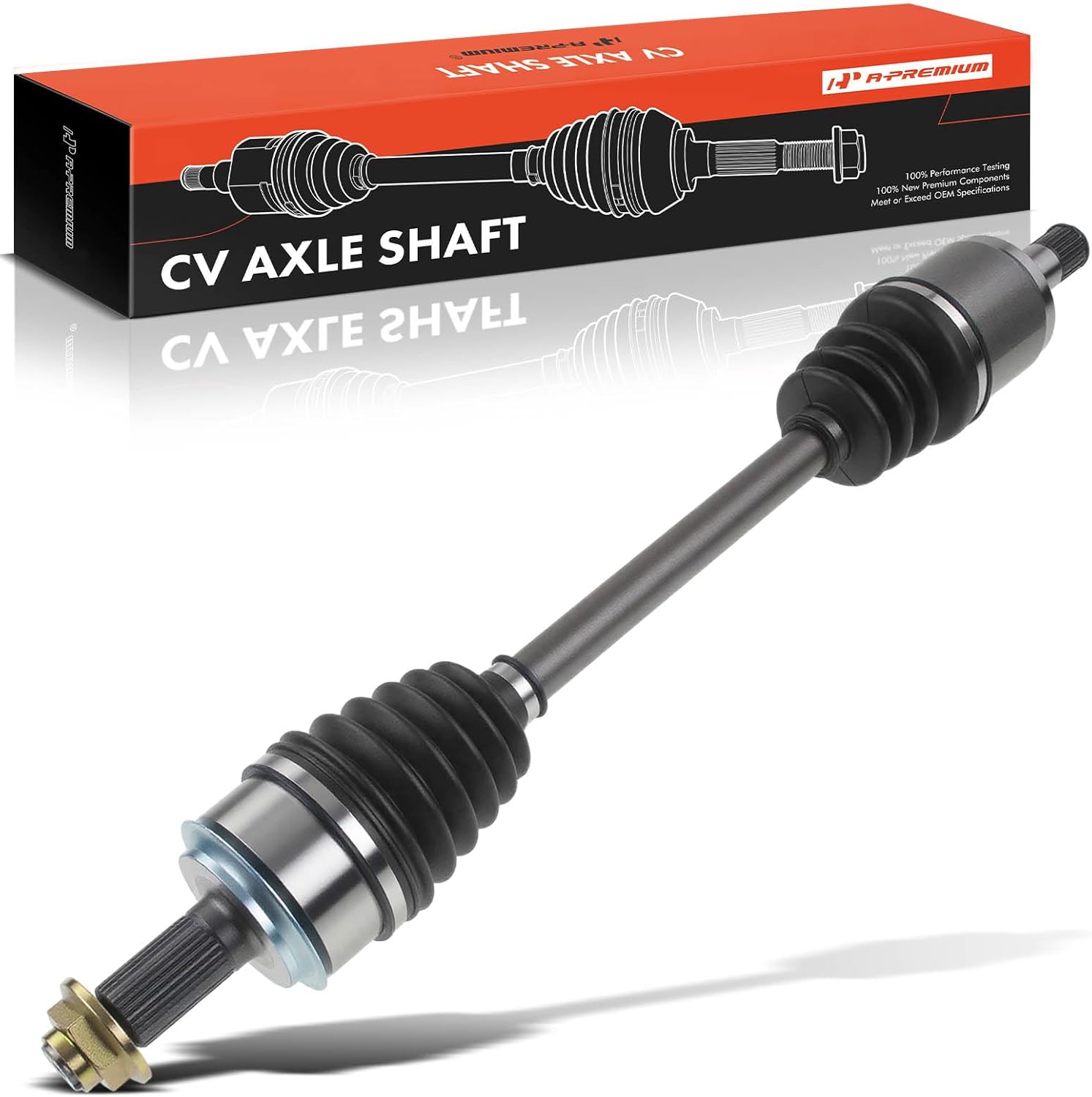 A-Premium CV Axle Shaft Assembly Compatible with Honda Accord EX 2013 2014, Accord EX-L 2013-2016, Accord Sport 2013-2016, Accord Touring 2014, L4 2.4L, Front Left Driver Side, Replace# 44306T2AA00