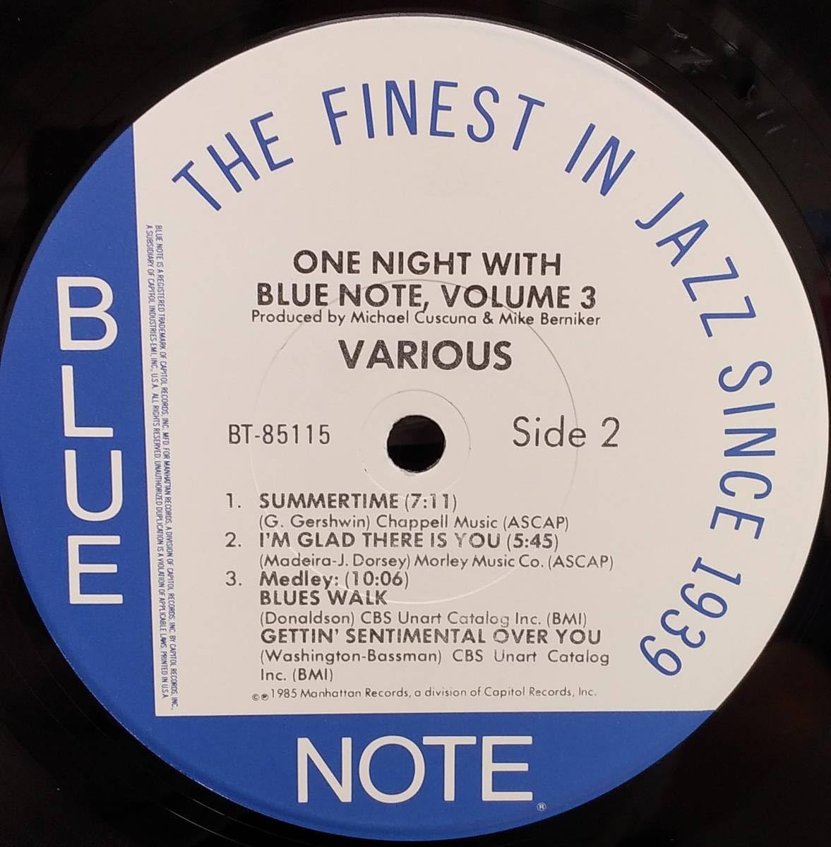 Blue Note ワン・ナイト・ウィズ・ブルーノート レコード Amazon.co.jp: ・！ ワン・ナイト・ウィズ・ブルーノート Vol. 3