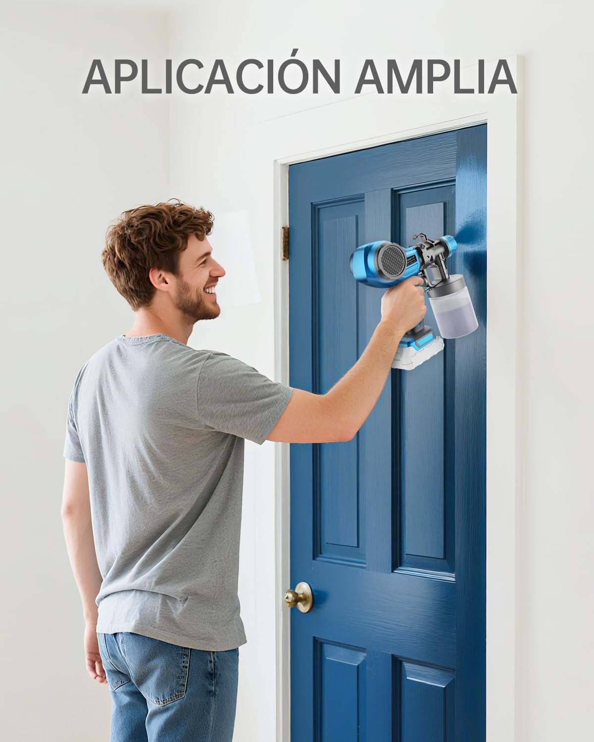 Tilswall Système de pulvérisation de peinture Alien500 sans fil pour Makita 18 V (sans batterie)