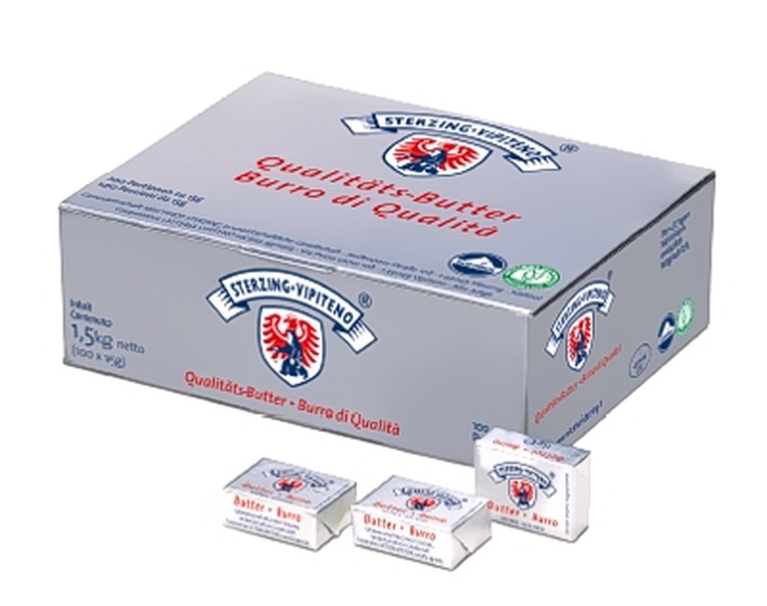 Burro a porzioni di Vipiteno 150 x 10 gr. - Centro latte Vipiteno