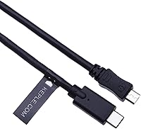 Vista 1 de Keple Cable micro USB a tipo C, adaptador de cable de carga USB C a micro USB compatible con controladores de juegos PS4, PS3, Xbox One, One S, One