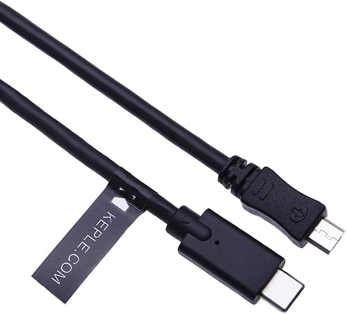 Keple Cable micro USB a tipo C, adaptador de cable de carga USB C a micro USB compatible con controladores de juegos PS4, PS3, Xbox One, One S, One