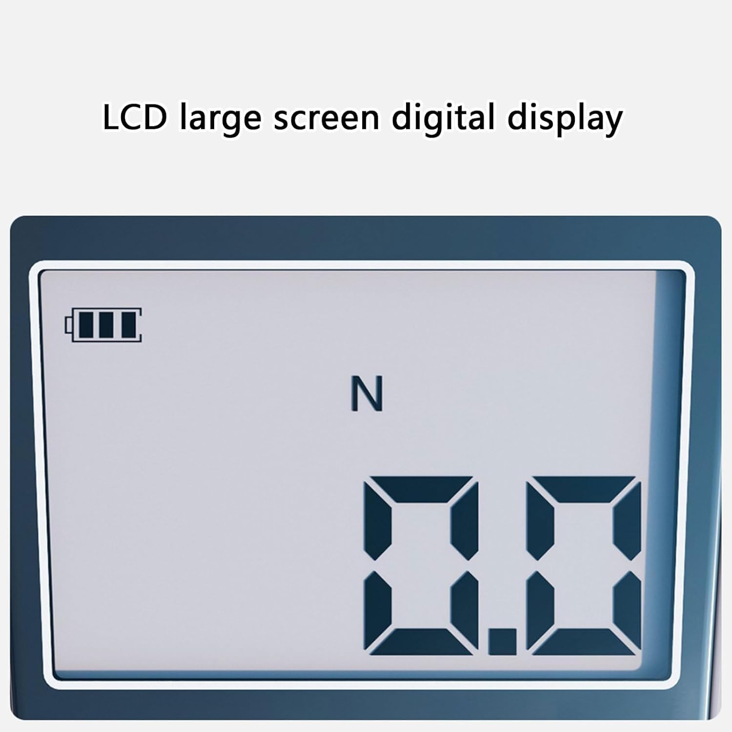 Medidor de fuerza digital de 2N a 500N, probador de fuerza de empuje y tracción, medidor de tensión y torque con pantalla digital, unidades N/Kg/Lb, alta precisión ±1%, dinamómetro portátil(10N)