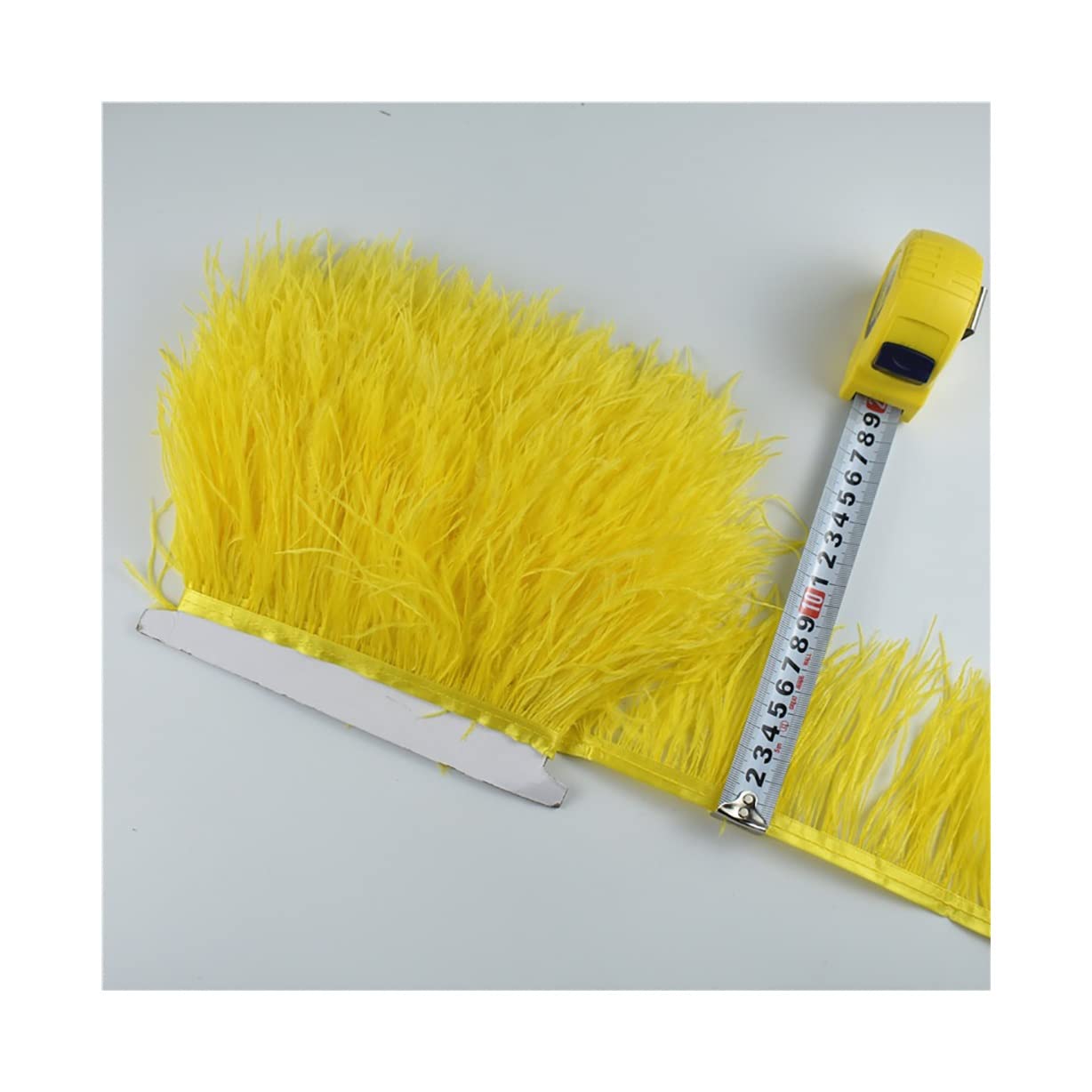 Plumes d'autruche naturelles haut de gamme 8-10 cm pour mode et art