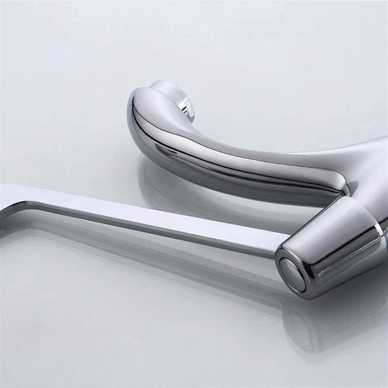 Grifos De Cocina, Grifo, Grifo De Baño, Grifo Mezclador Monomando De Cobre con Codo Táctil, Grifo Moderno De Laboratorio, Grifo De Hospital con Mango Largo.