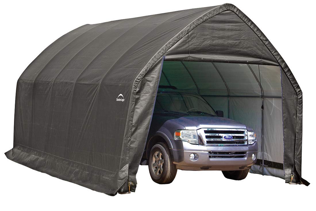 ShelterLogic Replacement Cover, 9 oz Gray