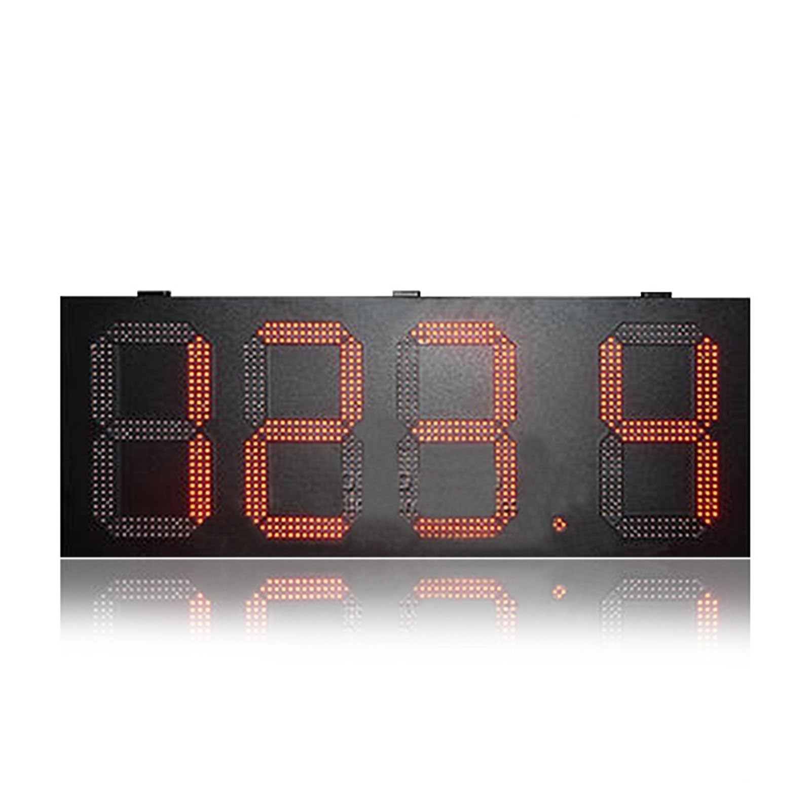 Panneau d'écran numérique extérieur LED de 15 pouces, indicateur d'affichage du prix du carburant en temps réel for les Stations-service Utilisation multiscénario