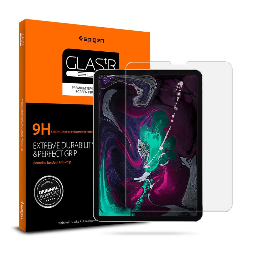 Spigen iPad 11" (2025) / 10.9" (2022) ile Uyumlu Cam Ekran Koruyucu GLAS.tR Slim HD Şeffaf - AGL05541 (Spigen TR Garantili)
