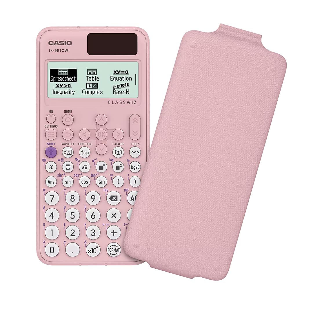 Casio ClassWiz FX-991CW-PK-W-DT standardowe kalkulatory naukowe