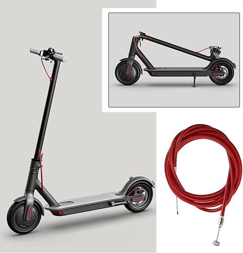 Miniatura 3 de eMagTech 2 piezas de repuesto de cable de línea de freno compatible con Xiaomi Mijia M365 / Pro Scooter eléctrico Accesorios para bicicleta de