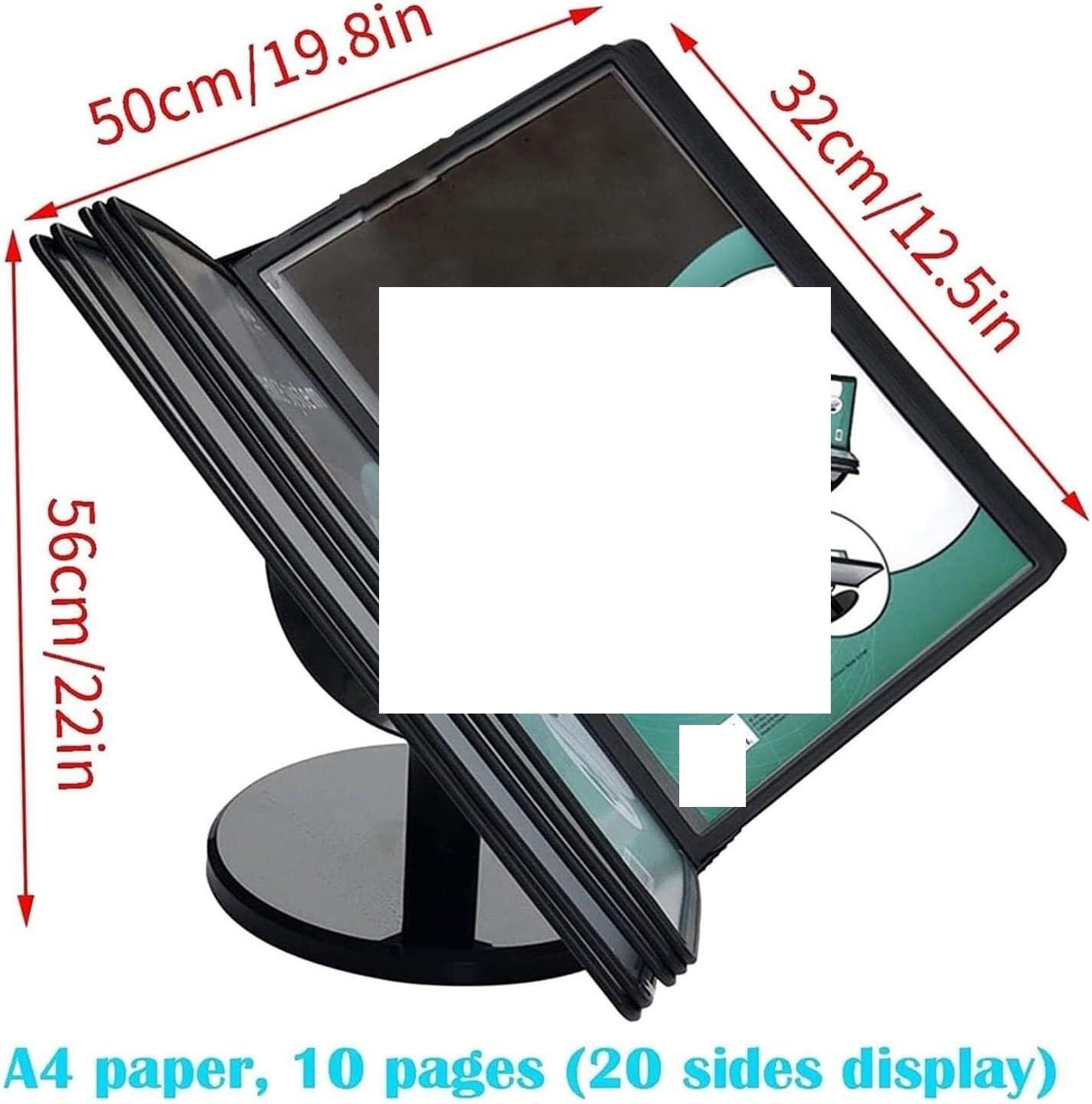Portadocumenti in PVC a 10 tasche