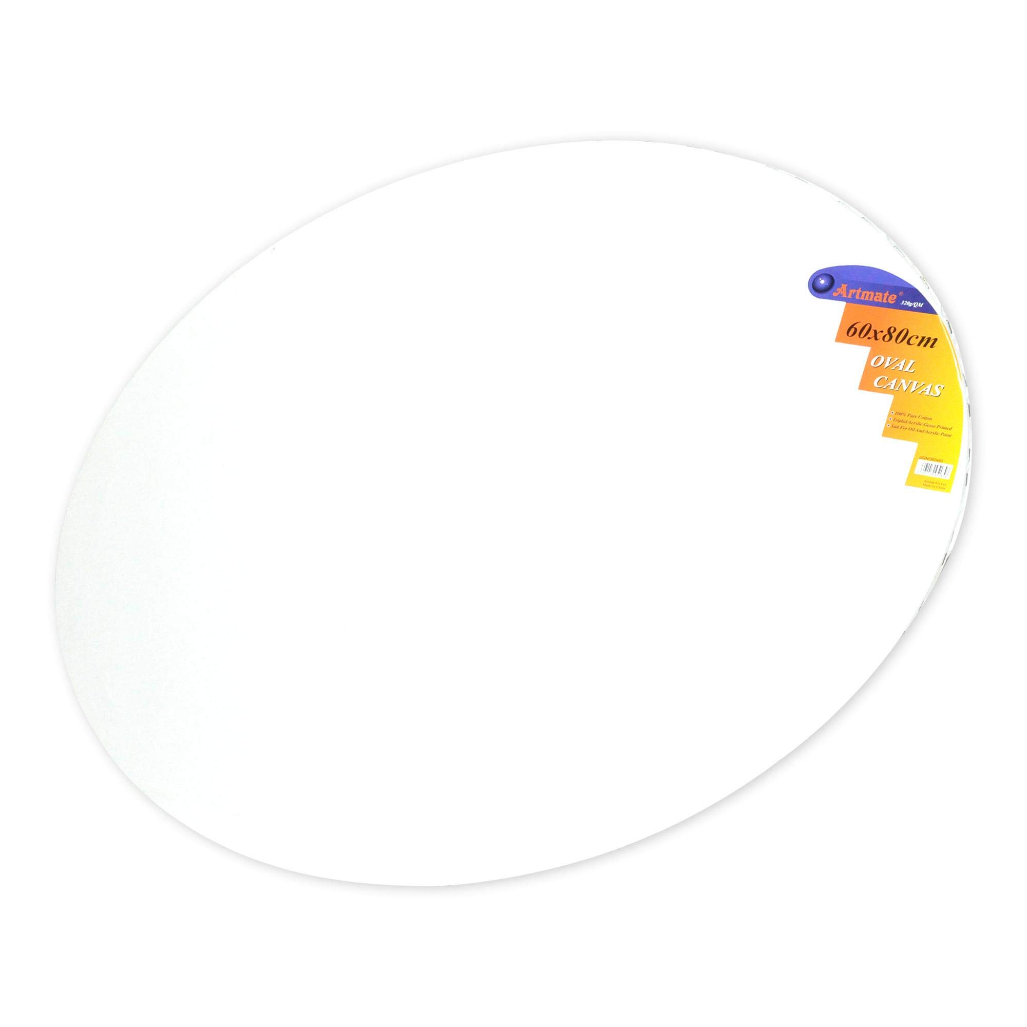 Artmate Oval Shape Canvases, 60x80cm - JIGN06080