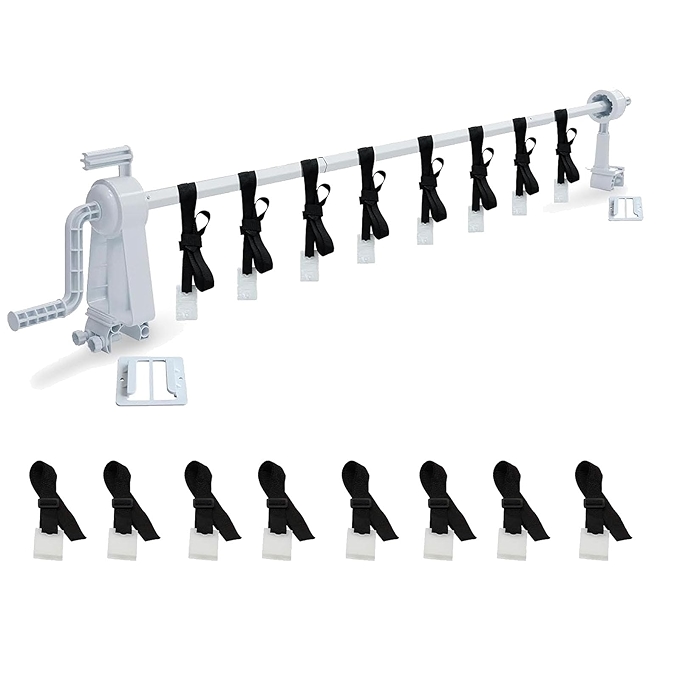 铝制游泳池太阳能盖卷轴套装