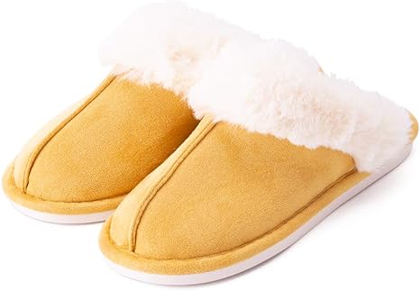 Fluffy memory foam slippers Clearance