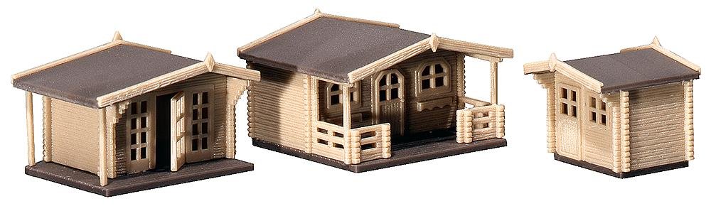 FALLER Berghütte Modellbau H0 - 13.9x3.7x22.4cm Für Modelleisenbahn