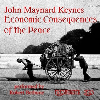 Economic Consequences of the Peace Audiolibro Por John Maynard Keynes arte de portada