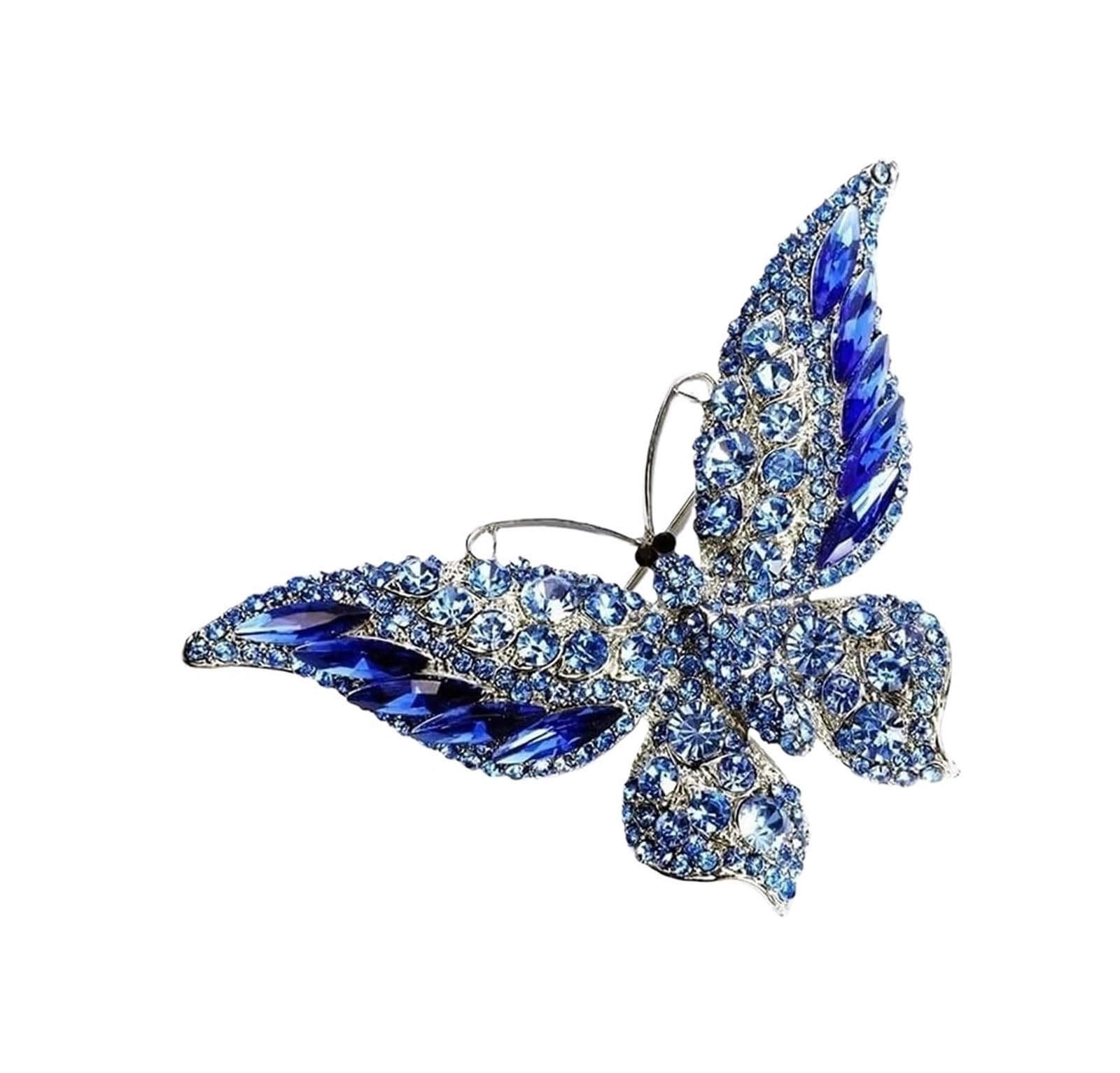 Modny, klasyczny duży motyl dla pań/kobiet, elegancki temperament z s